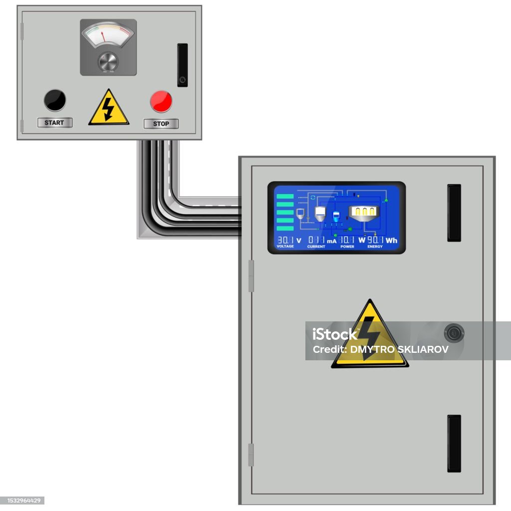 Control Panel Production Control Panel And Control Of Computer Devices ...