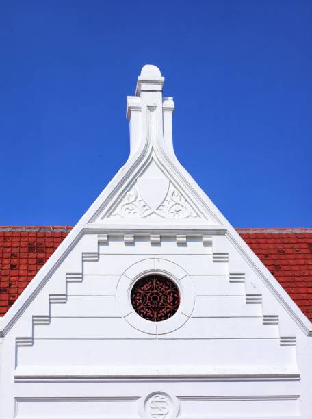 istock beautiful end of the building design 1533027391