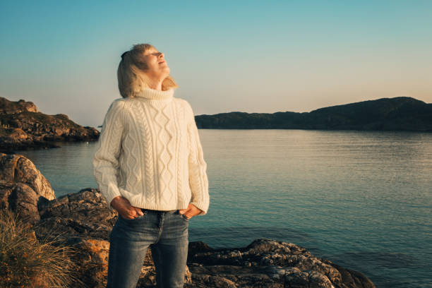 istock Sunset at Achmelvich Beach, Lochinver, Scotland 1533213507