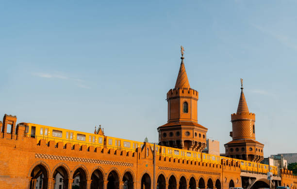 istock Oberbaumbruecke  bridge in Berlin at sunset 1533261969