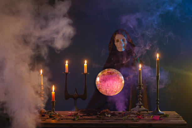 istock death predicts the future with  crystal ball in dark room 1533267017