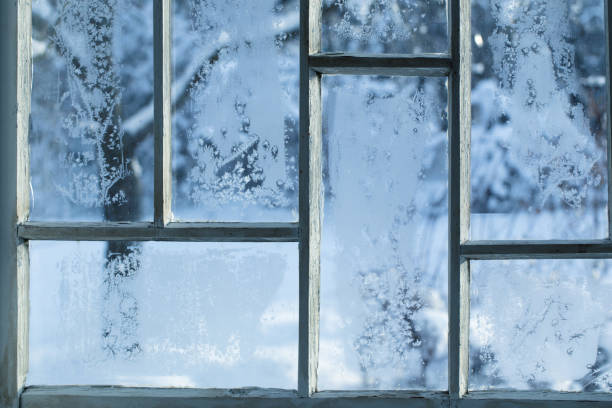 istock old window with snowy beautiful landscape 1533267967