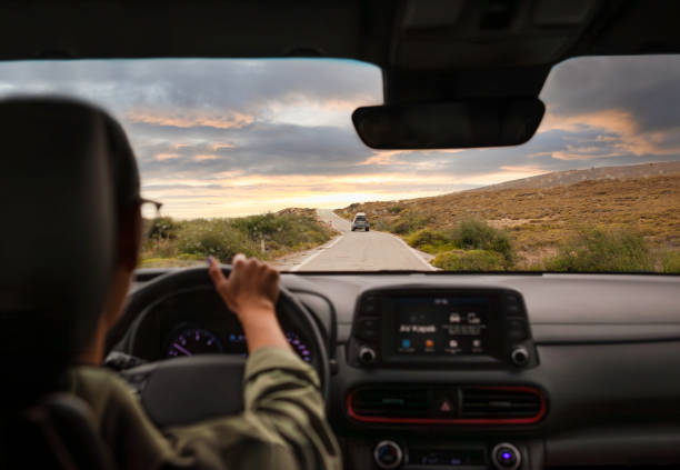 istock Young Woman Driving on a Road Trip 1533293322
