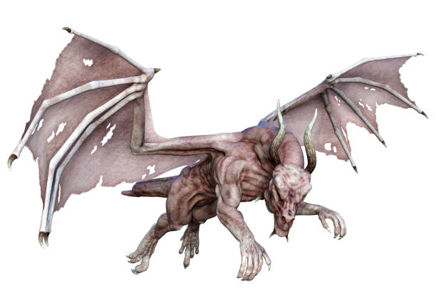 istock 3D Rendering Fairy Tale Dragon on White 1533314666
