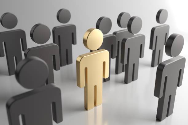 istock Leader of group. Leadership and teamwork concept 1533417883