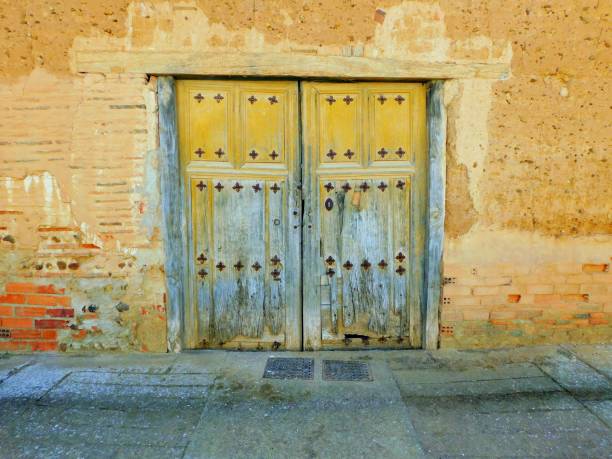 istock ancient door in rural village 1533420262