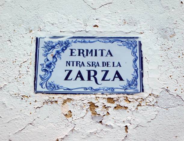 istock ancient sign of old hermitage in Spain 1533421767