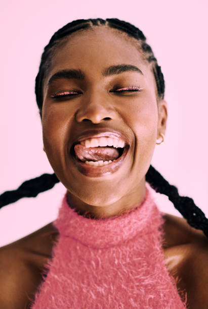 istock Rocking this pink look. Stock photo 1533518395