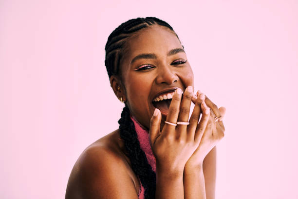 istock blissful in pink copy space. Stock photo 1533528476