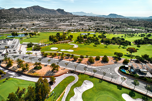 Landscaped Golf Course in Indian Wells (Coachella Valley)California...