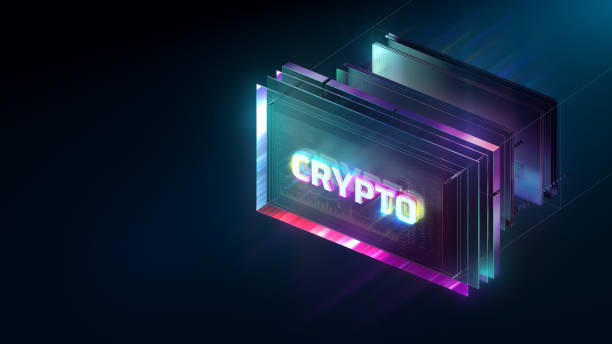 istock Crypto currency and digital wallets concept background. Modern Web 3.0 colours. CGI 3D render 1533593472