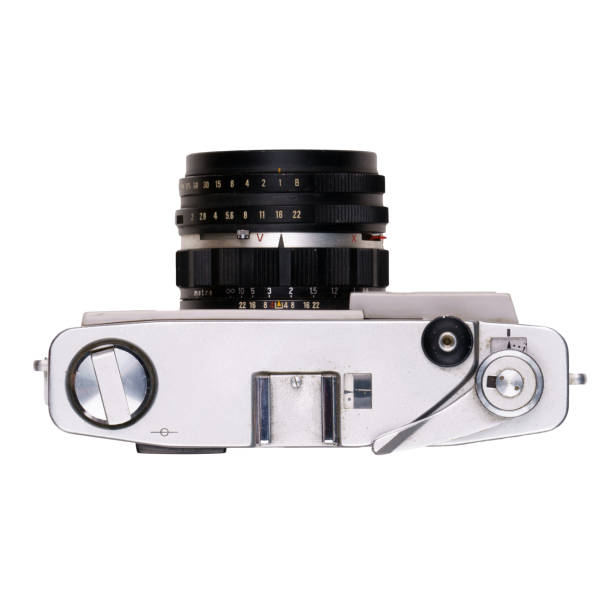 istock vintage old film camera isolated 1533623317