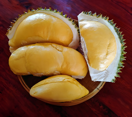 Durian, King of Fruits, Durian is a tropical fruit. Product in thailand