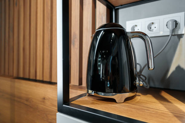 istock Electric kettle on the shelf in the store 1533662597