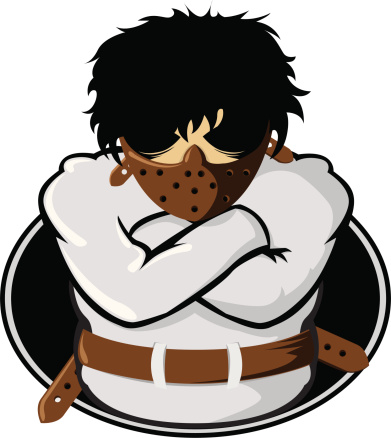 Straight Jacket Character Stock Illustration - Download Image Now -  Straitjacket, Characters, Mascot - iStock