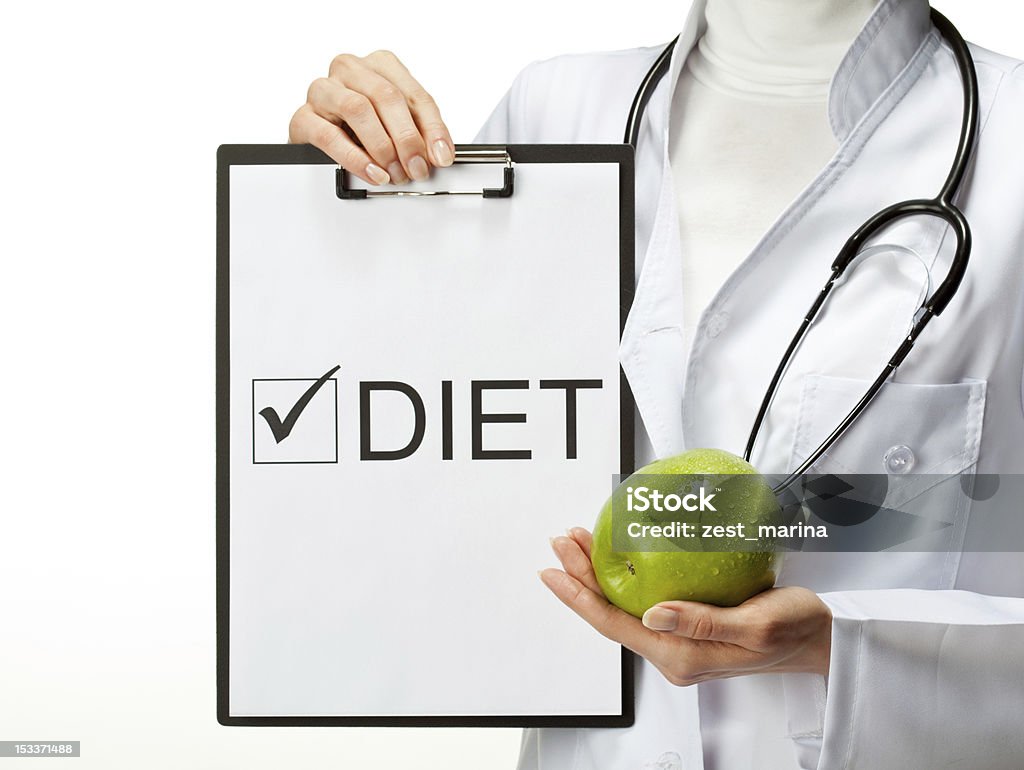 Dieta médico de prescripción - Foto de stock de Adulto libre de derechos