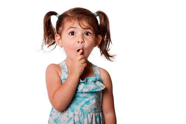 istock Surprised little toddler girl 153377290