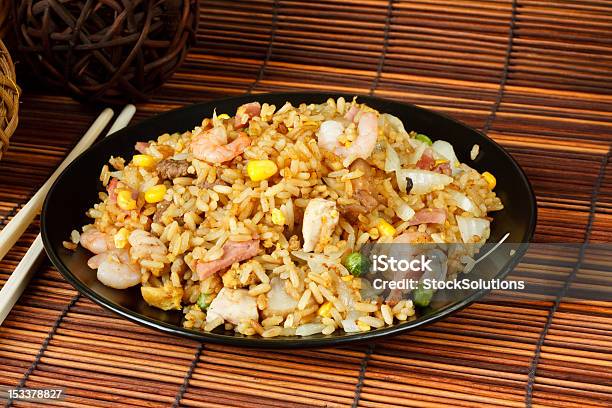 Special Fried Rice Stock Photo - Download Image Now - Fried Rice, Shrimp - Seafood, Prawn - Seafood