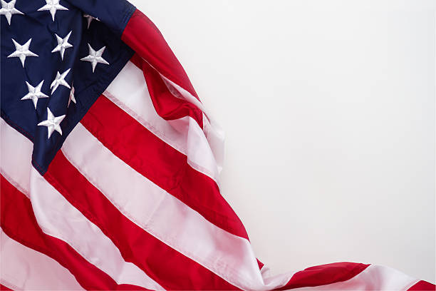 Cтоковое фото Американский флаг фоне