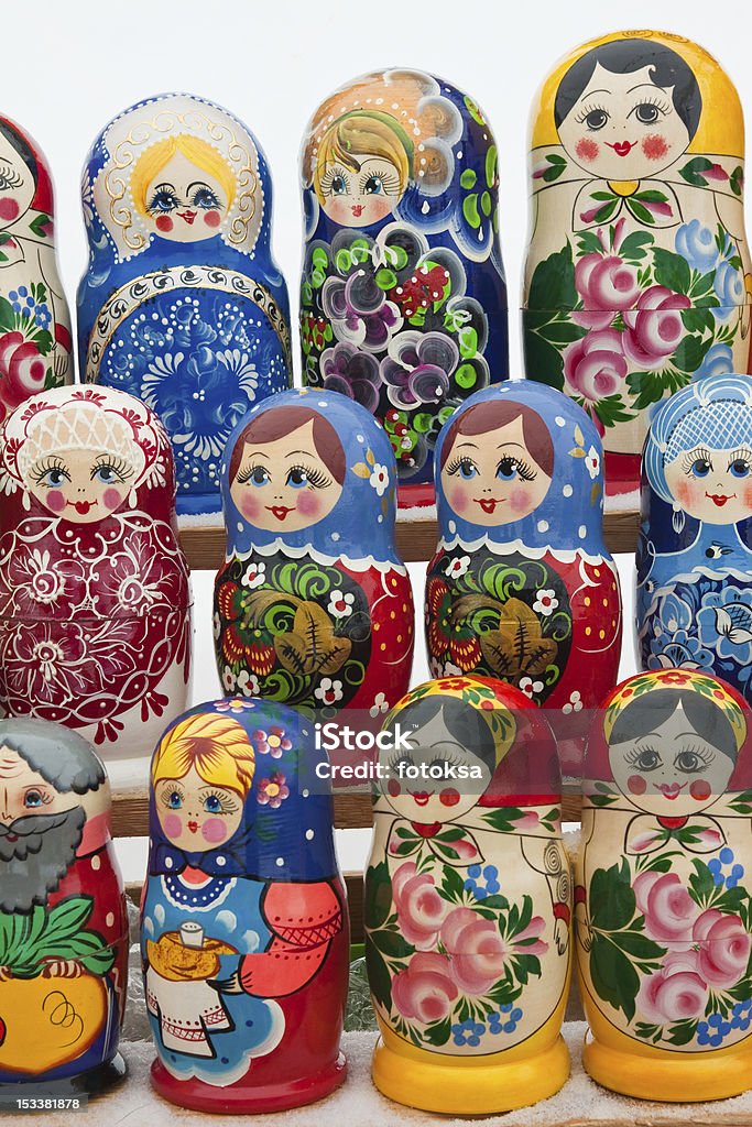 Russian nesting dolls - Стоковые фото Аборигенная культура роялти-фри