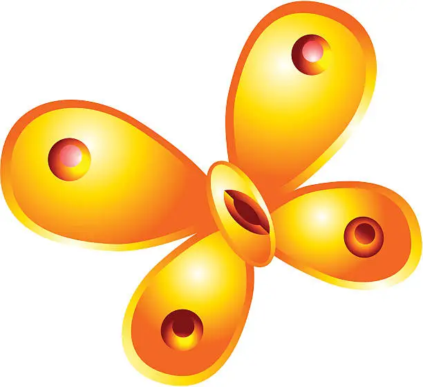 Vector illustration of Butterfly02