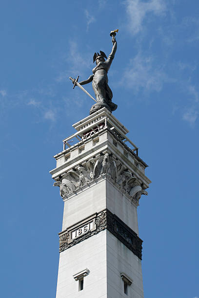 lady vitória - soldiers and sailors memorial arch imagens e fotografias de stock