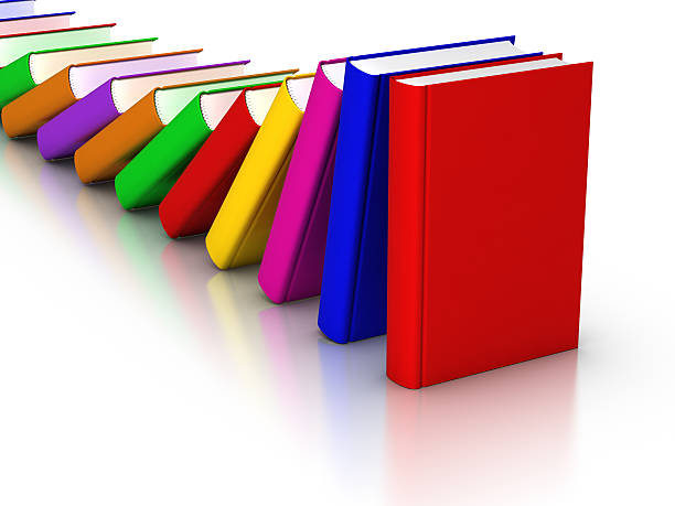 istock Colorful books Domino Effect 153386183