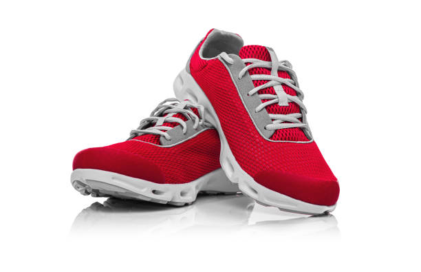 istock Sport shoes isolated on white background 1533865780