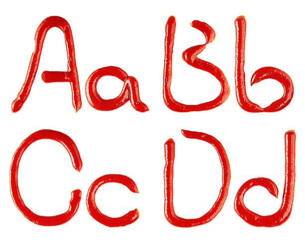 istock letters made of ketchup 153387616