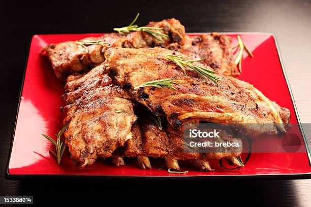 Leckere Bbq Spareribs Stockfoto und mehr Bilder von Bratengericht - Bratengericht, Erfrischung, Essgeschirr