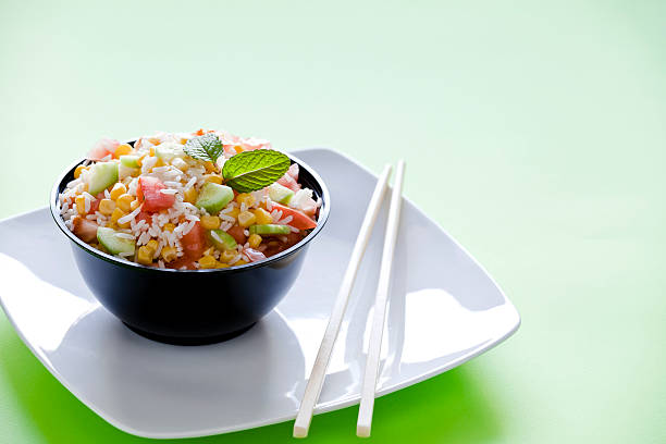 istock Bowl Of Rice Salad 153388590