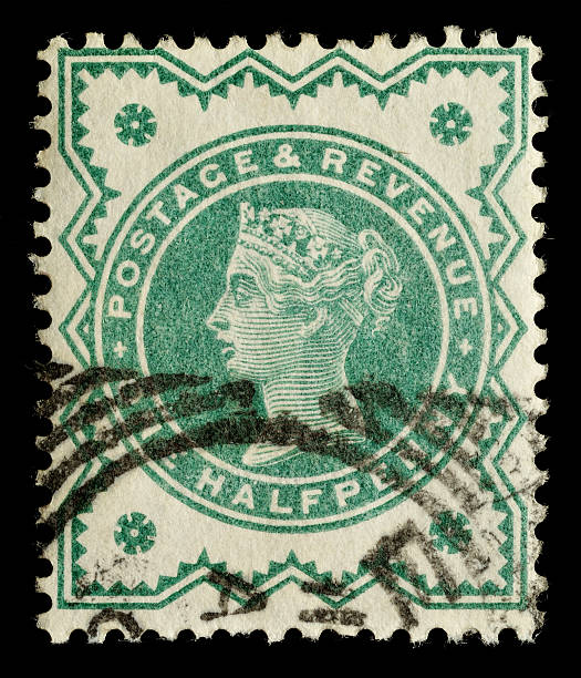 istock Queen Victoria British Postage Stamp 153391157