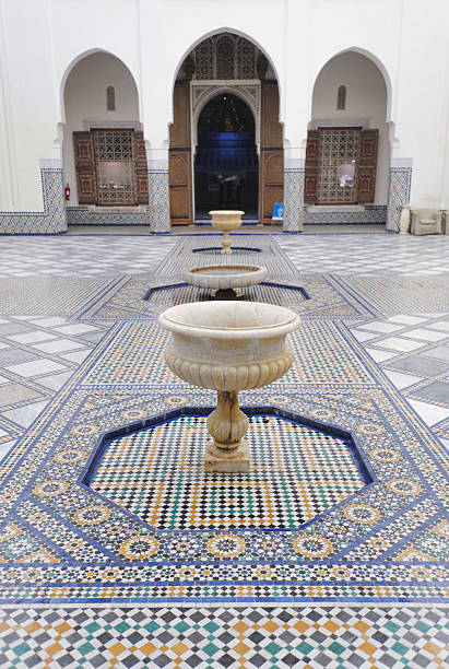 istock Interior of the Medersa Ben Youssef 153391444