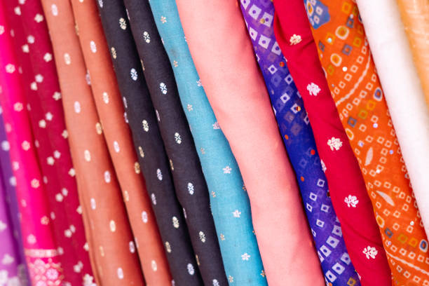 istock indian colorful fabric background,material for clothes 1533915771