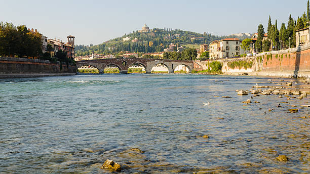 istock River Lungadige and a bridge from Verona 153391825