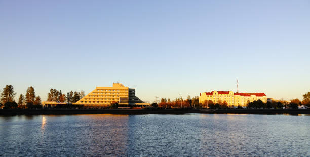 istock Lake view in Vyborg, Russia 1533928486