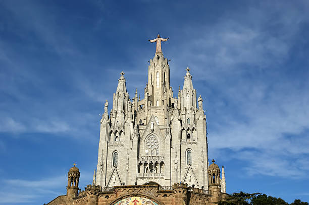 istock Tibidabo church/temple, Barcelona 153393111