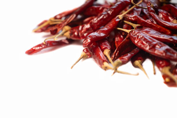 red pepper pickles spicy natural food, natural plant condiment and spicy seasoning for food