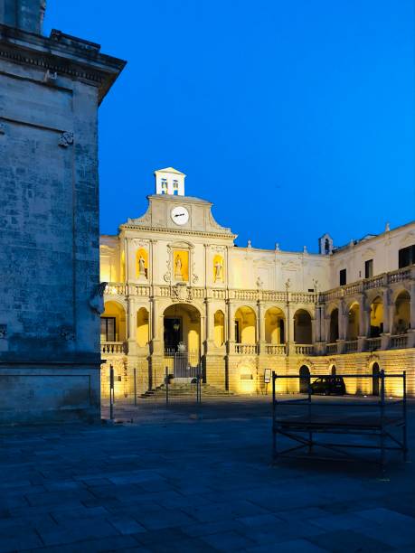 istock The city Of Lecce at night 1534005498