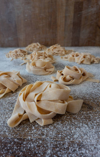 istock Cut and shaped and ready to dry homemade pasta 1534034725