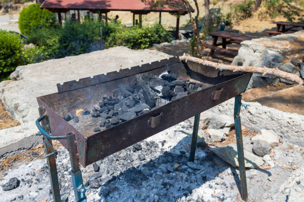 istock Barbecue grill on picnic site 1534189670