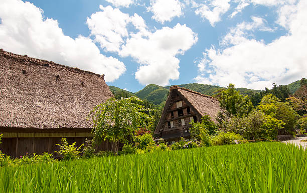 istock Shirakawago village, Japan 153422945