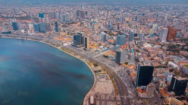 Photo of Picturesque view of the beachfront in Luanda, Angola