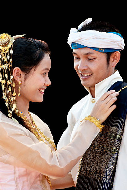 istock Traditional Northern Thai Couple 153435100