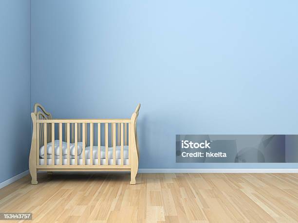 Kids Room Stock Photo - Download Image Now - Bed - Furniture, Bedroom, Blue