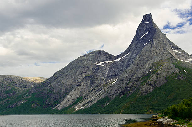 istock Steep peak in northern Norway 153443903