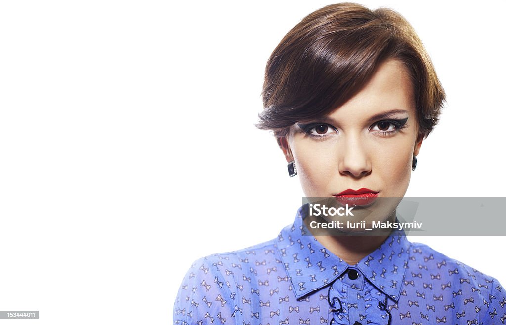 Ritratto di Glamour - Foto stock royalty-free di Adulto