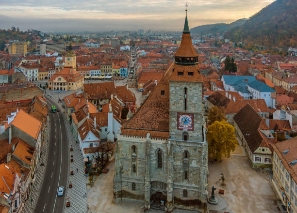 istock Brasov old town in autumn morning 1534441440