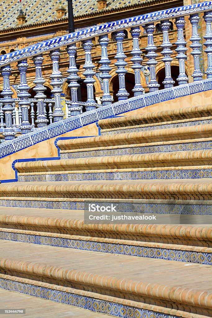 Beau pont à quelques pas de la place d'Espagne, à Séville - Photo de Architecture libre de droits