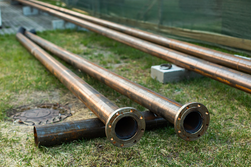 Metal water pipe